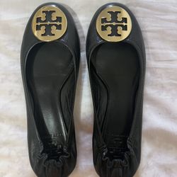 Tory Burch Leather Ballet Flats