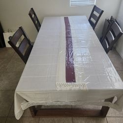 IKEA MÖRBYLĂNGA DINING TABLE FOR 6