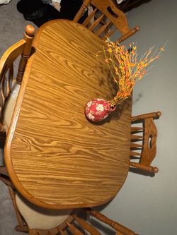 Table and chairs