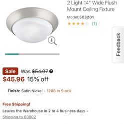 bonita luz para techo nueva $20