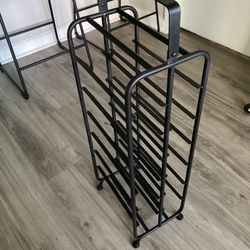 Pottery Barn - Iron Caddy Tall Wine Rack - 12 Bottle