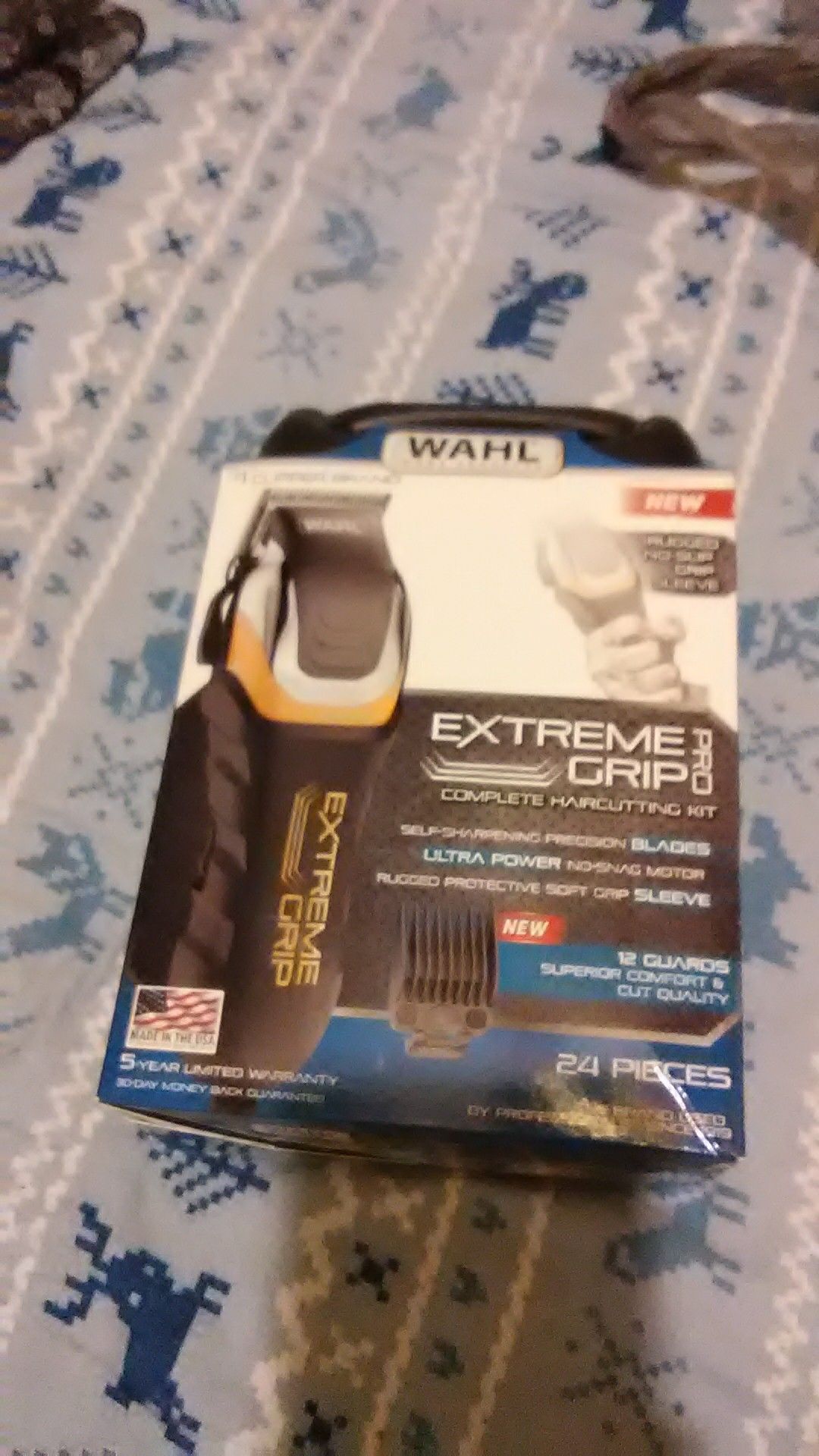 Wahl extreme grip pro 24pc. Complete haircutting kit BRAND NEW!