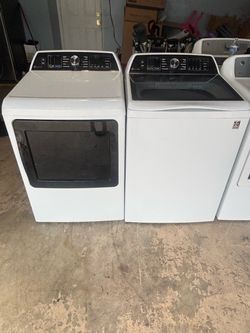 GE Profile Washer and Dryer Set