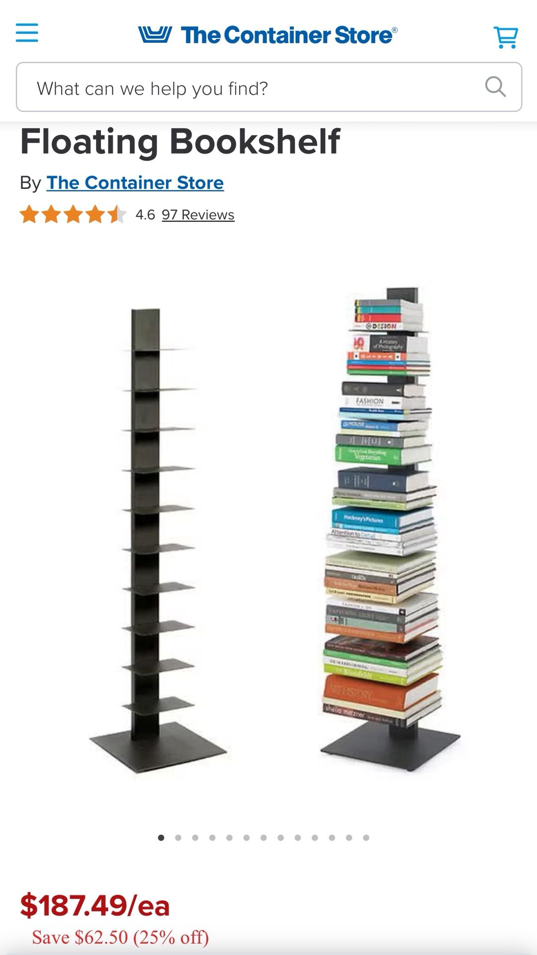Floating Bookshelf
