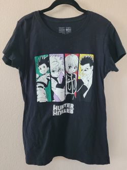 Hunter X Hunter Tee-shirt Black Women's Size MED
