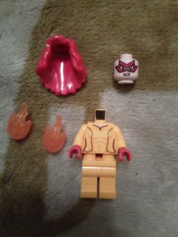 Lego Daily Bugle Spidey Firestar Minifig
