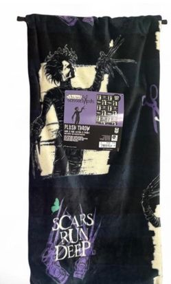 edward scissorhands throw blanket