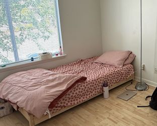 Ikea bed frame and mattress