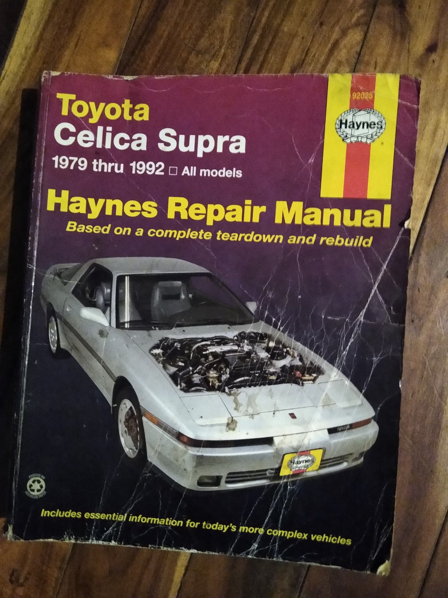 Toyota Celica Supra manual