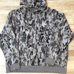 Nike Black Camo Fleece Hoodie