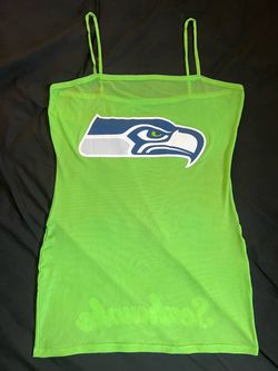 Seattle Seahawks Mesh Cami Mini Dress