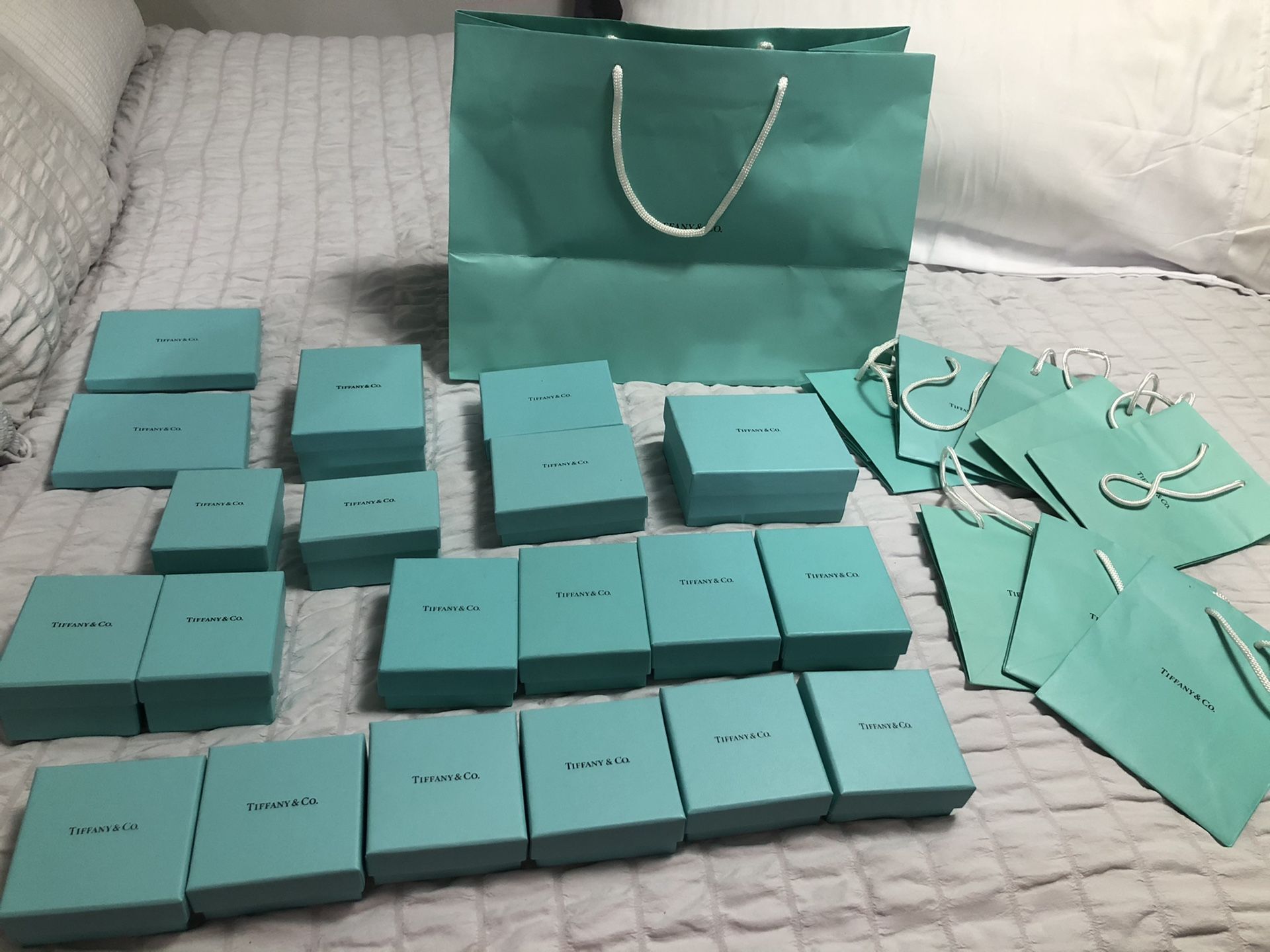 Authentic Tiffany boxes