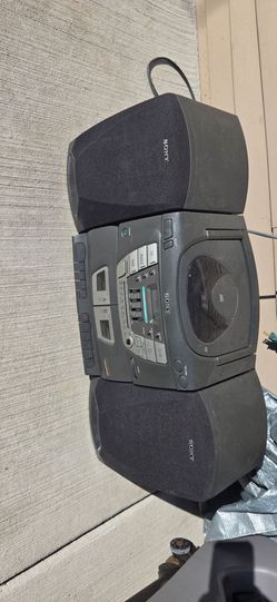 Vintage Sony Boombox CD Tape Radio Player