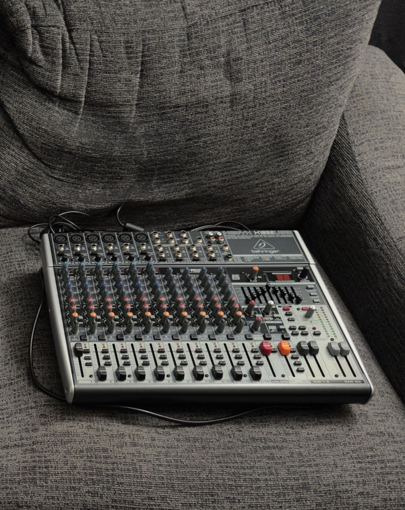 Behringer Mixer Board With Focusrite Interface