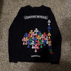 Black Chrome Hearts longsleeve