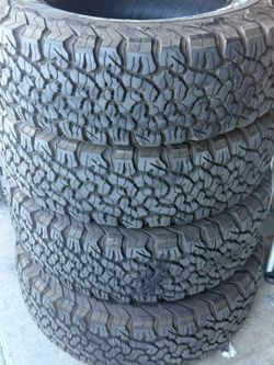 (5) BfGoodrich K02 LT245/70/17