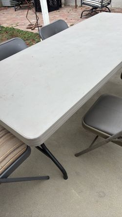 Table with chair