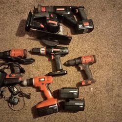 Cordless Power Tool Set