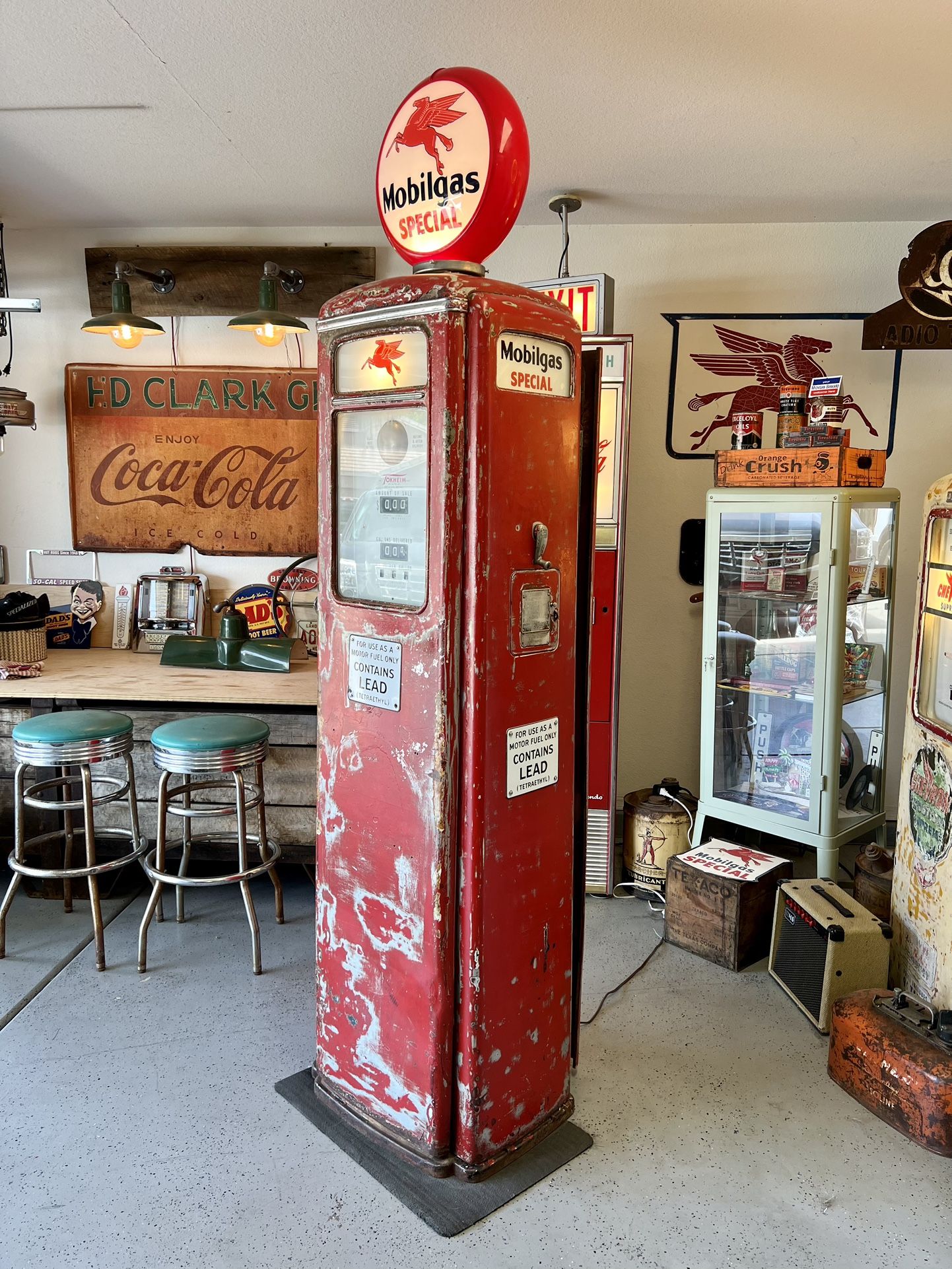 Tokheim 39 Tall Gas Pump