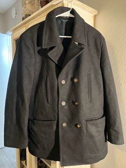 Ralph Lauren Men’s Black Peacoat XL