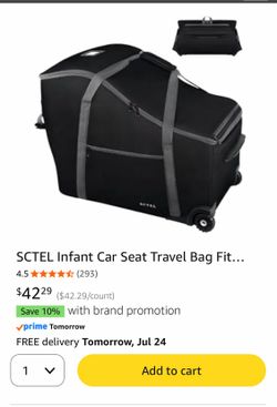 Infant Car Seat Travel Bag