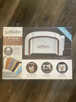 Crafting Bundle – Spellbinders Platinum 6 + Dies, Punches & Scrapbooking/Crafting Supplies