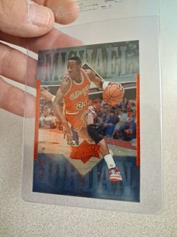 VINTAGE Michael Jordan Bulls baseball card