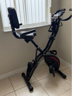 PLENY Folding Exercise Bike – New- never used