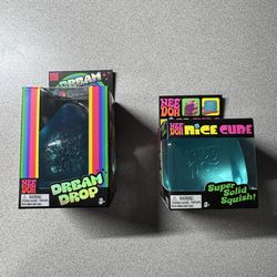 NeeDoh Cube and Dream Drop
