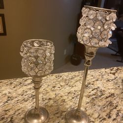 Crystal Candle Holders