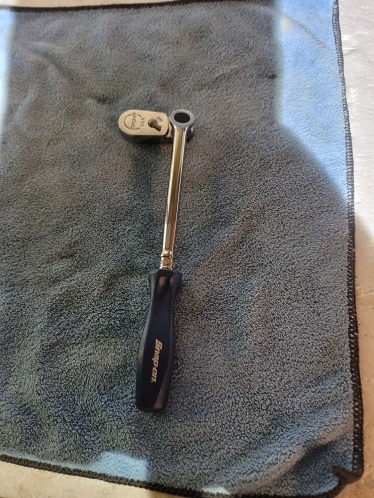Snap On 1/4 Drive Rachet Blue Handle ,, New