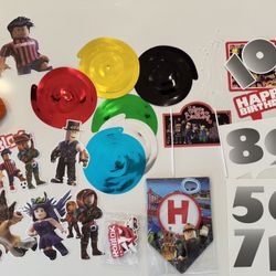 Roblox Birthday Party Kit Decorations