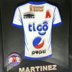 Alianza F.C. Jersey Shadow Box