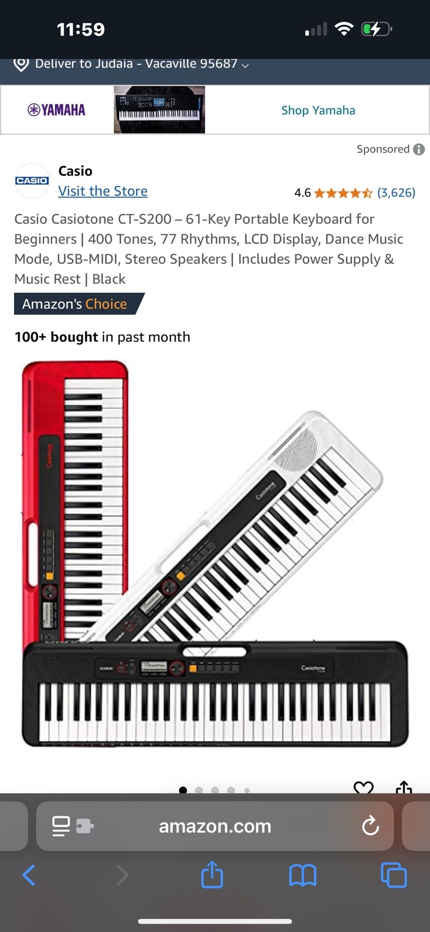 brand new piano