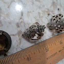Silver antique items