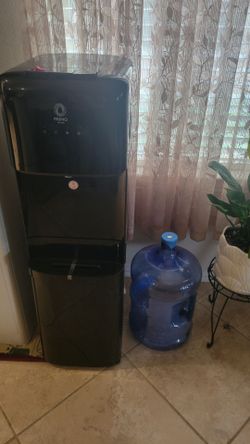Primo Water® Black Bottom Load Classic Hot and Cold  2 Temp Water Dispenser with High Dispensing Area