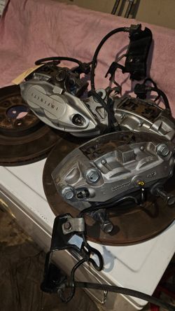 2008-2020 infiniti g37 akebono bbk brakes