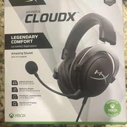Xbox Headset Hyperx Cloudx