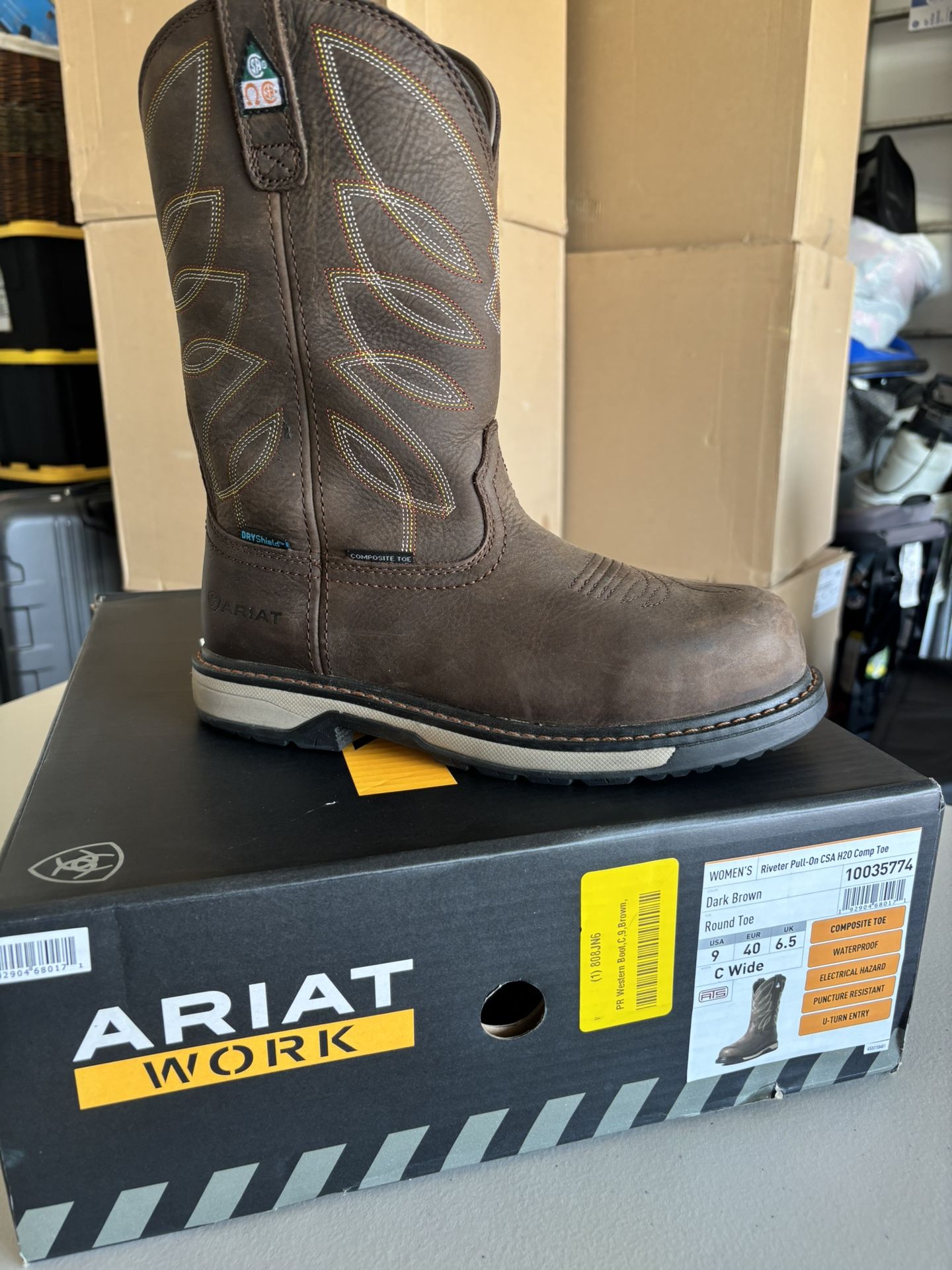 Ariat Woman’s Work Steel Boot