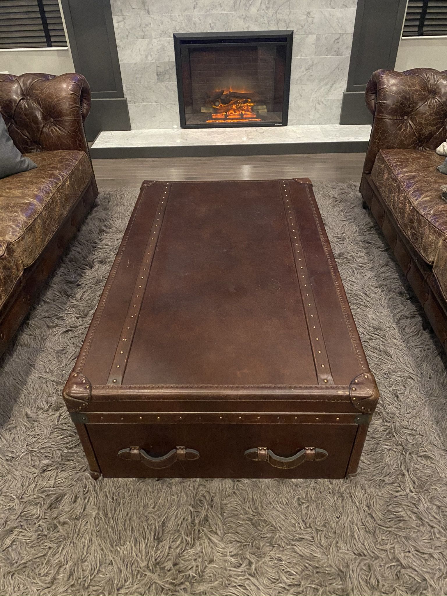 Steamer Trunk - Coffee Table - Restoration Hardware