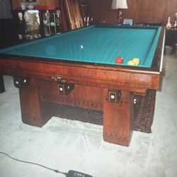 1900’s Brunswick Bulk Colander, Alexandria Antique Pool Table