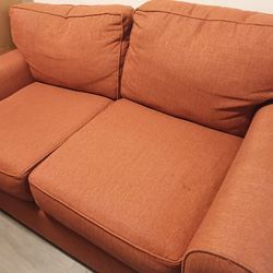 Orange Copper Love SEAT Couch 