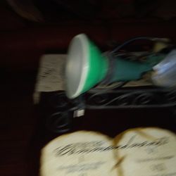 Outdoors Green Light Electrical