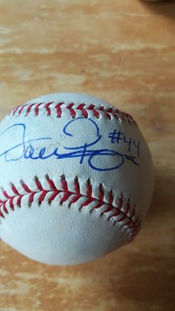 Dan Pasqua Chicago White Sox Game Ball