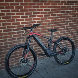 SMALL Frame Bulls Electric Full Suspension Mountain Bike with upgrades. 