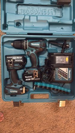 Makita XT261M 2 Piece 18V Lithium-Ion 4.0 Ah Cordless Combo Kit