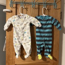 Newborn Fleece Footie Pajamas