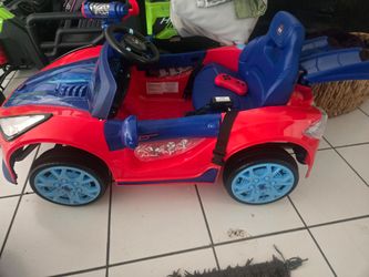 RIDER ON CAR SPIDERMAN