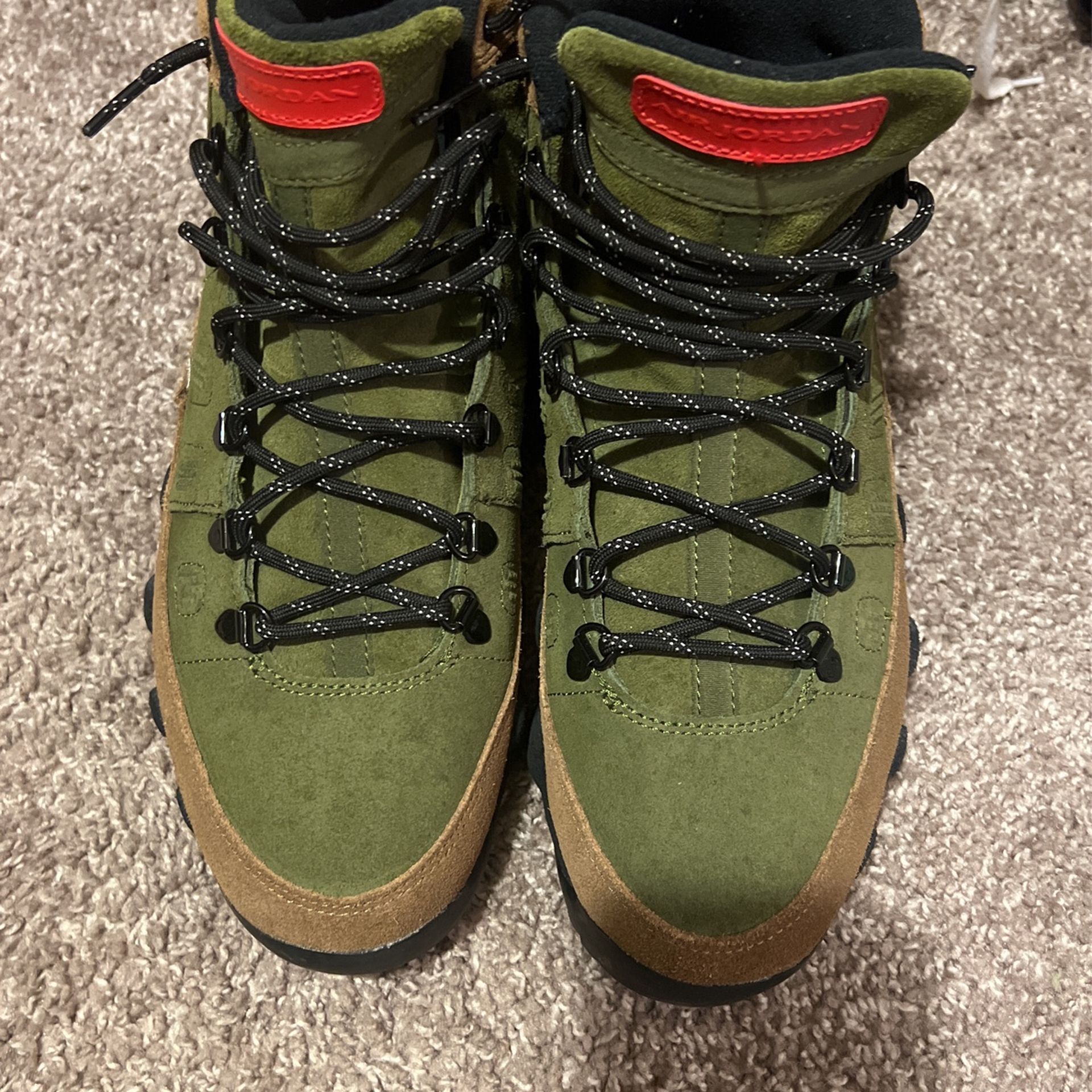 Air Jordan Olive 9 Boots 