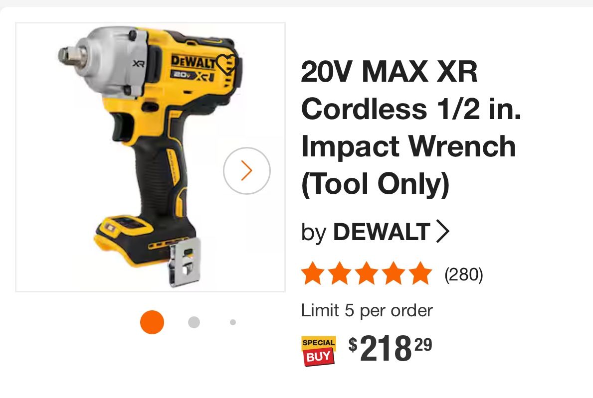 Dewalt Impact Gun Kit